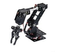 Kit de bras robotique avec six moteurs pour robotique pratique pour la programmation éducative et la pratique de la conception mécanique (B)