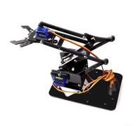 Kit de bras robotique DIY pour la pratique de la soudure, kit de montage électronique en acrylique avec circuit imprimé et composants pour l'éducation STEM et projets créatifs