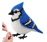 Kit de bricolage animal en perles 3D, fait à la main | Kit d'animaux en perles 3D | Pour la maison, les classes d'art, les vacances, les voyages, les adultes, les débutants, les amateurs d'artisanat