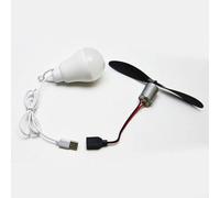 Kit de bricolage avec moteur, hélice, ampoule USB pour usage éducatif