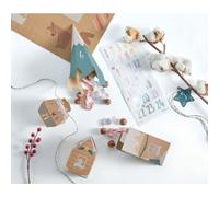 Kit de bricolage calendrier de l'Avent