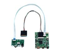 Kit de Bricolage Carte contrôleur de Pilote for B156XW02 V0/V1/V2/V3/V6/V7 USB-C Mini-hdmi 40 Broches LVDS 1366x768 écran d'ordinateur Portable 15.6 "Type-C(for B156XW02 V2 HW4A)