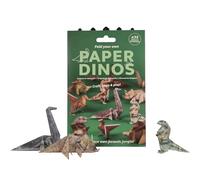 Kit de bricolage chat en papier 3D - Kit origami amusant pour adultes (dinosaures)