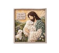 Kit de bricolage créatif pour de nombreux projets de peinture avec activité d'apprentissage des histoires, idéal pour l'école du dimanche et groupe d'église ainsi que (White1, 20 cm)