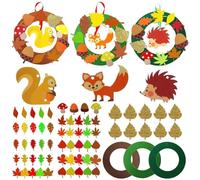 Kit De Bricolage D'automne Pour Enfants - 131 PCS Kit De Bricolage En Feutre D'automne, Kits D'artisanat Automne Enfant, Bricolage En Feutre D'automne, Activités Manuelles Pour La Fête Et La Party