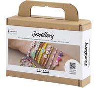Kit de bricolage de bijoux pour enfants, avec tous les matériaux et instructions