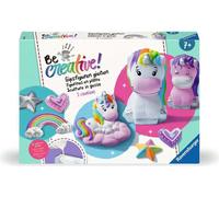 Kit de bricolage DIY mouler des figurines en plâtre Licorne Ravensburger 25531