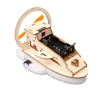 Kit de bricolage en bois pour apprendre la physique - Voiture d'exploration à construire - Pour activités de classe - Véhicule d'expérimentation - Jouet physique - Outil d'apprentissage