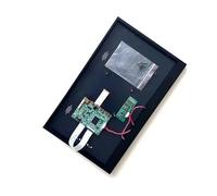 Kit de bricolage for écran LCD B173HAN01/B173HAN04, boîtier métallique + carte contrôleur 1920 x 1080, 30 broches, EDP, panneau portable, USB, Micro, HDMI, Mini, 17,3 pouces(B173HAN04.2 and Case)