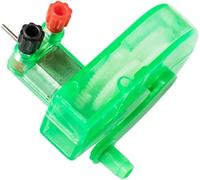 Kit de bricolage for fabriquer une lampe LED et un générateur à manivelle - Ensemble d'expérimentation scientifique en physique électricité