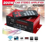 Kit De Bricolage Haut-Parleurs 12v Dans La Voiture, Amplificateur Bluetooth Pour Haut-Parleurs 220v, Équipement De Son, Musique À Domicile, Hifi Stéréo