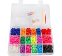 Kit de bricolage Loombox 1440 élastiques avec accessoires multicolores