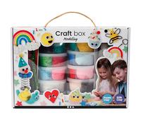 Kit de bricolage modelage avec Foam Clay® et Silk Clay® pour enfants, avec matériel et instructions