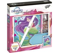 Kit de bricolage Mon journal intime avec sirène et diamants, Totum