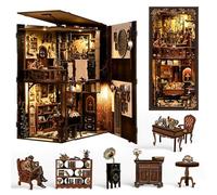 Kit de bricolage pour coin de livre avec lumière LED, trousse mystère impliquant une boîte cachée pour adultes