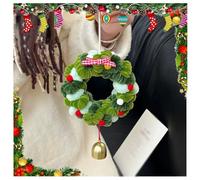 Kit De Bricolage pour Décorer Un Sapin Noël Suspendu à Une Voiture, Loisirs Créatifs Les Fêtes, Fournitures Créer Facilement des Décorations Noël, Créez Couronne Décorative Faite Maison(#I)