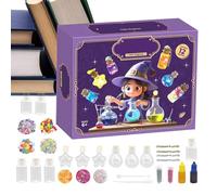 Kit de bricolage pour faire des potions pour | Jeu de mélange d'art interactif | Décorations de fête pour Halloween, Noël, activités d'intérieur à la maison, en bas âge