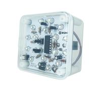 Kit de bricolage pour lampe LED - Veilleuse LED - Luminosité réglable - Veilleuse pratique - Kit électronique DIY pour la pratique de la soudure, l'enseignement de l'électronique et de la compétition