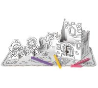 Kit De Bricolage Princesse Enfant Anniversaire Château Peinture Crayons