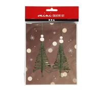 Kit de bricolage sapin de Noël en macramé, matériel et instructions inclus