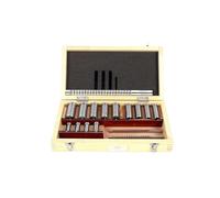 Kit de broche à rainure de clavette Jeu de 22 broches à rainure de clavette HSS, dimensions métriques 4/5/6/8 mm, avec cales, for outils de coupe CNC