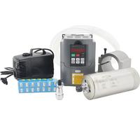 Kit de broche à refroidissement par eau, puissance 15 kW, pince ER11, système de refroidissement par eau, bleu