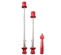Kit de Broche pour essieu de vélo - Broche de sécurité Pliable avec Outil d'écrou, Barres de roulement arrière et durables pour vélos, système de Verrouillage antivol pour vélos de Route
