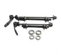 Kit de brochettes d'essieu avant et arrière pour VTT avec arbre avant creux et manchon arrière étendu pour sécurité des roues VTT