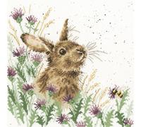 Kit de broderie au point de croix Bothy Threads Wrendale Designs The Meadow