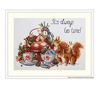 Kit de broderie au point de croix Merejka, coton, multicolore, 26 x 21 cm