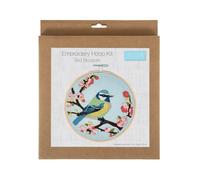 Kit De Broderie Bird Blossom Avec Cercle En Bois De 15cm ¿ Trimits Idéal Pour Débutants Et Passionnés. Color : 54 Bird Blossom