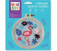Kit de broderie créative - WOW BOX - Flamingos