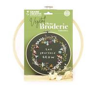 Graine créative Kit de broderie décorative – Végétal