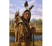 Kit De Broderie Diamant 5D Diy,Indiens Diamond Painting,Diamant Broderie Strass Point de Croix Art plastique Arts pour décoration murale 40x50CM