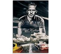 Kit De Broderie Diamant 5d Par NuméRo Film rapide et furieux Paul Walker Diy Diamant Painting Broderie 15.7"x19.7"(40x50cm) Sans Cadre