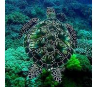 Kit de broderie en mosaïque 5D - Tortue de mer