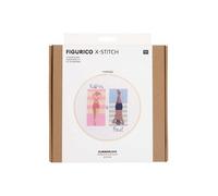 Kit De Broderie Figurico Amour D'été - Rico Design Multicolore