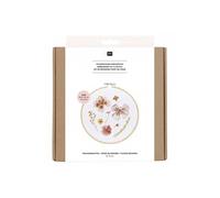 Kit de broderie - Fleurs séchées Blanc G