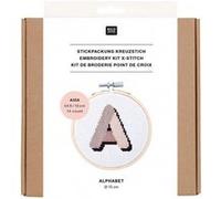 Kit de broderie Mini Alphabet - Rico Design(...) - Blanc Blanc G