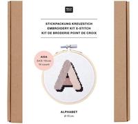 Kit de broderie Rico Design « Mini-kit alphabet »