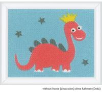 Kit de broderie Vervaco "Dinosaur", dessin de broderie