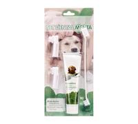 Kit De Brossage Des Dents De Chien - Dentifrice Comestible Pour Animaux De Compagnie Brosse À Dents Puissante Pour Animaux De Compagnie,Extraits Naturels De, Soins Bucco-dentaires, Fournitures