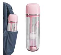 Kit De Brosse À Dents De Voyage - Brosse À Dents Pliante, Étui De Brosse À Dents De Voyage | Protecteur De Rangement Anti-poussière, Brosse À Dents Multifonction Pour Le Camping Business School Travel