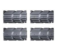 Beatbot Kit complet de remplacement AquaSense – 4 brosses PVC