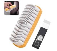 Kit de Brosse de Chaussures en Daim Comprend Une Brosse et Une Gomme, kit de Nettoyage en Daim dépoli Multifonctionnel pour l'entretien du Cuir, Brosse multifonctionnelle dépoli Gomme Daim Chaussure