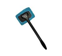 Kit de brosse de nettoyage pour fenêtre - Brosse en microfibre pour pare-brise - Long manche - Brosse de nettoyage