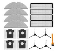 Kit de brosse latérale de rechange pour aspirateur robot Dreame D20 Plus, accessoires compatibles pour un nettoyage efficace et hygiénique des sols dans les maisons avec animaux domestiques et enfants