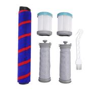 Kit de brosse rouleau de rechange et filtre pour Tineco A10 A11 Hero Pure S11 Tango, ensemble d'entretien de 6 pièces avec rouleau doux, pré-filtres et outils de nettoyage, pièces lavables pour