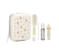 Kit De Brosses À Bouteilles - ABS | Ensemble De Lavage De Mamelon | Brosse À Verres À Boire Pour Restaurant, Appartement, , Cuisine, Crèche, Salle De Bain, Camping, Salle À Manger, Chambre, Ex