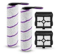 Kit de brosses de rechange, compatible avec Rowenta Narwal S20 Pro | Lavable et réutilisable, capture la poussière fine, filtre scellé, tissu doux et absorbant, boîtier durable en ABS
